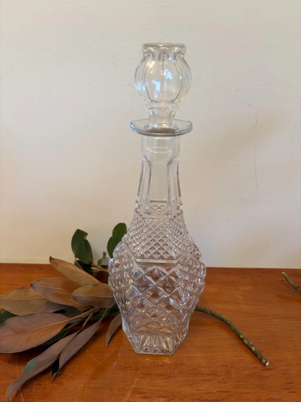 Anchor Hocking Wexford Vintage Decanter